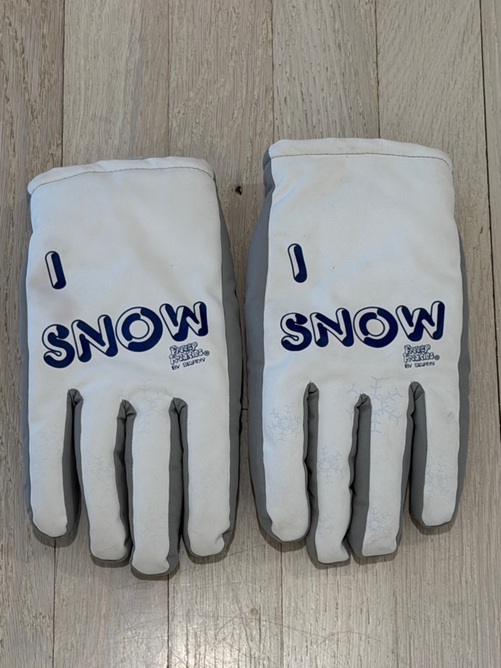 Freezie Freakies I ♥️ SNOW Gloves Size Small